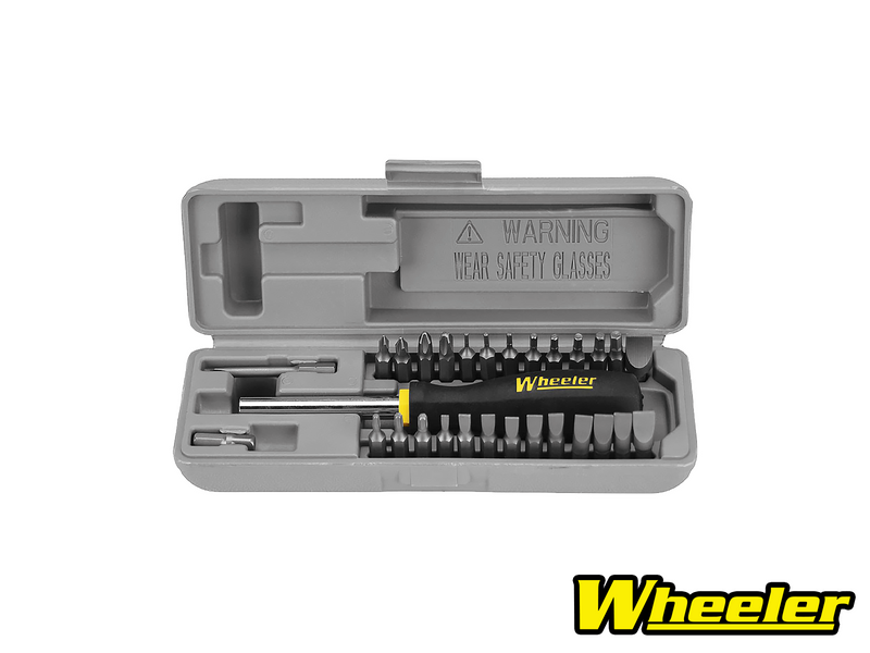Wheeler Space Saver Gunsmithing Screwdriver Set Red Hawk Rifles