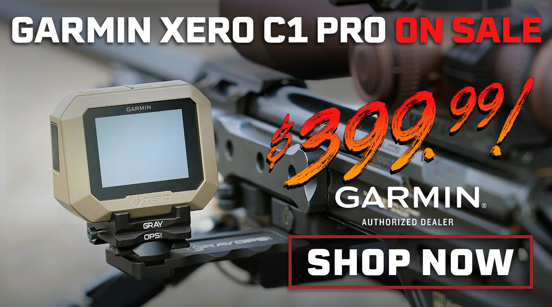 Garmin Xero C1 chronograph on sale now at Red Hawk Rifles!