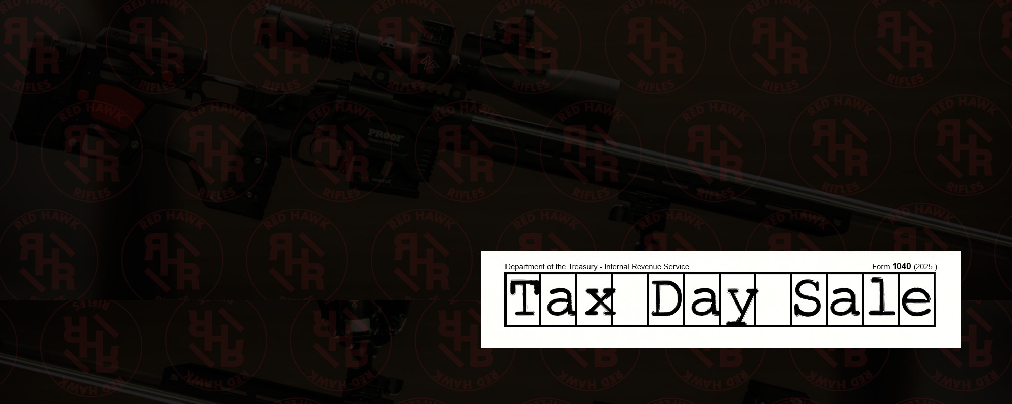 Tax Day Sale Banner Image