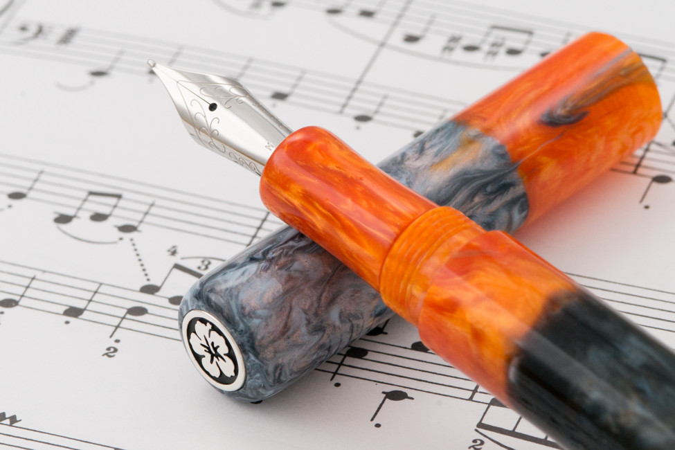 Kohala Sunset Fountain Pen Kanilea Pen Co.