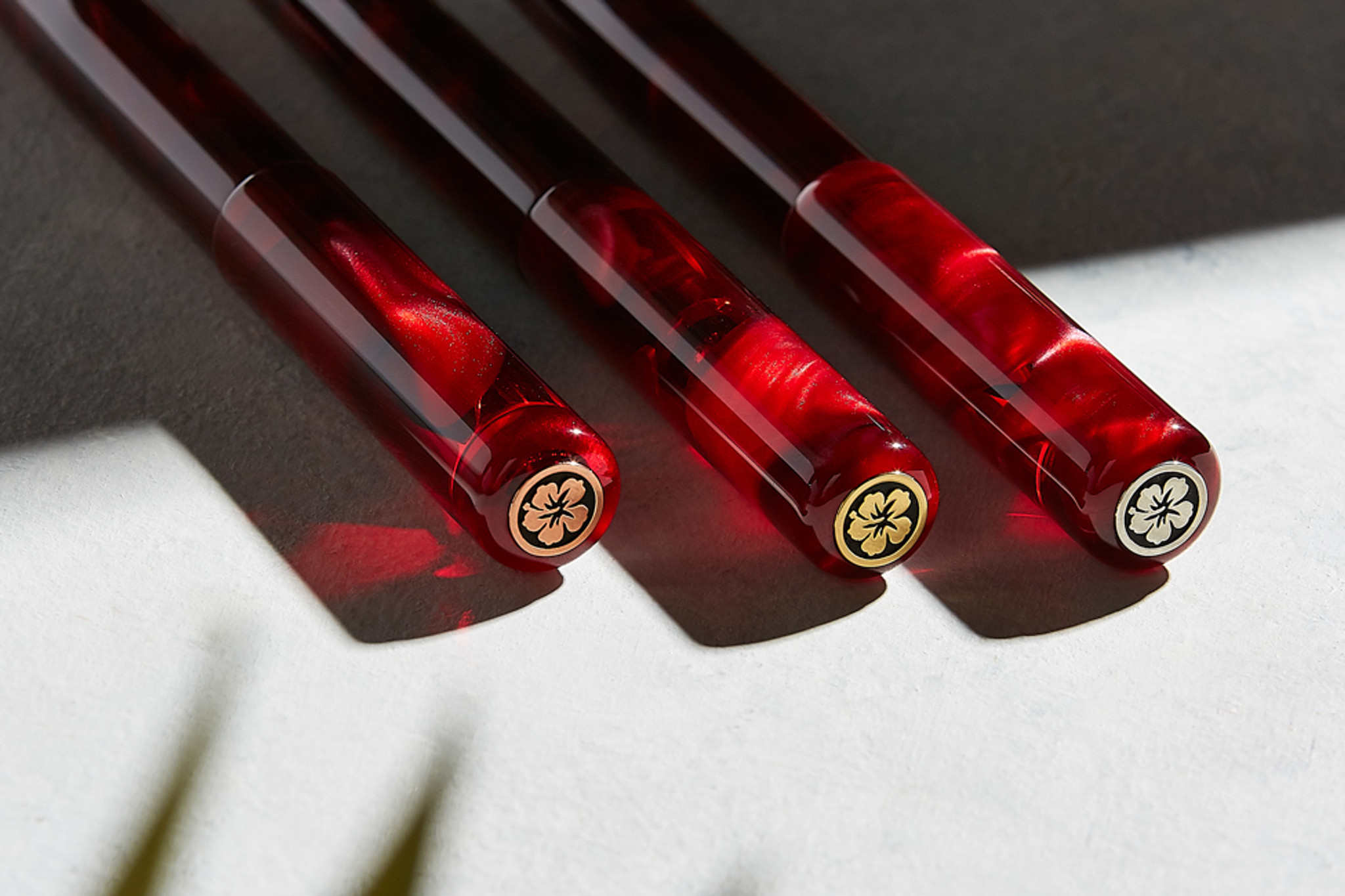 Red and Gold Ink Pen