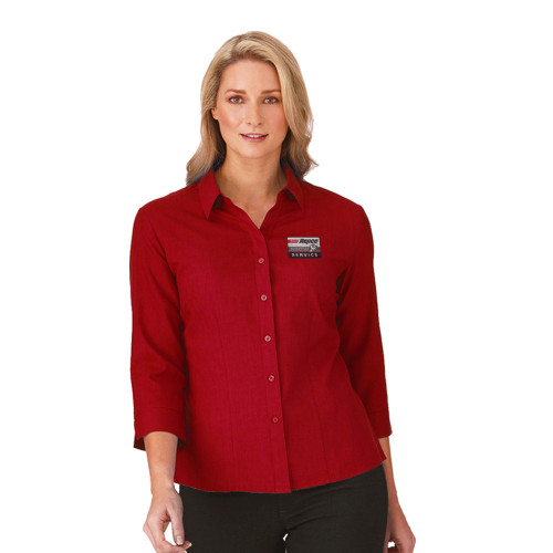 3/4 Chili  Ezylin Blouse Size 12