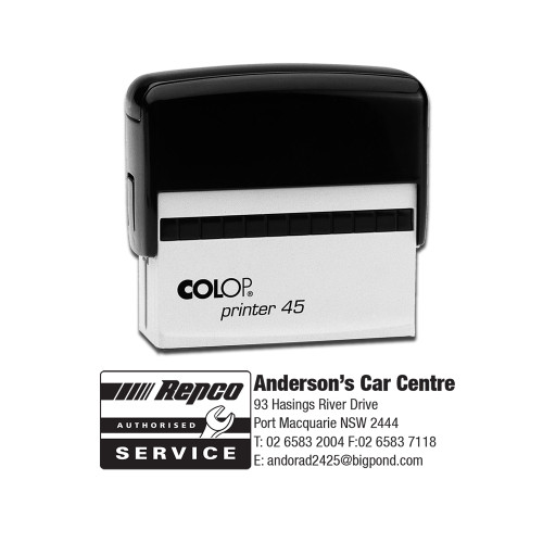 Address Stamp - Badge Logo