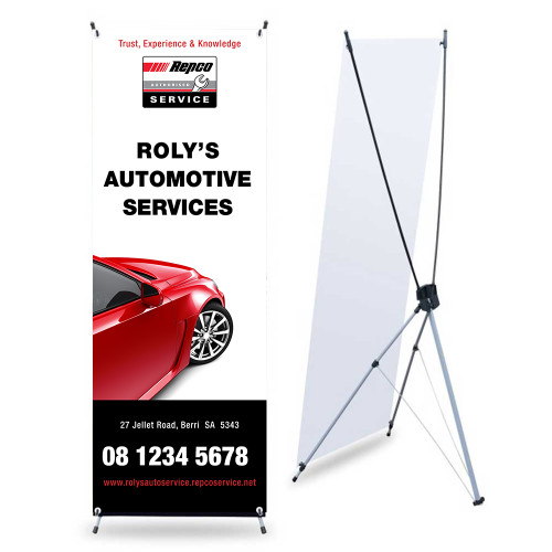 RAS X Frame Banner