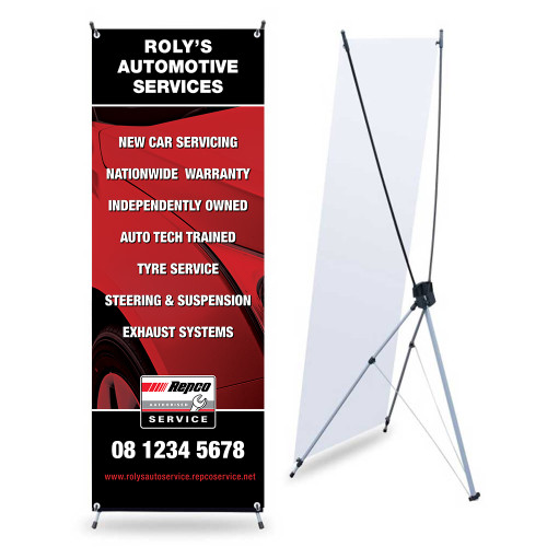 RAS X Frame Banner