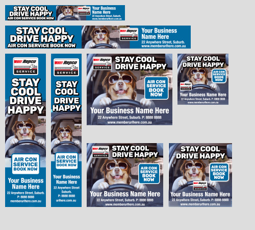 Air Con Online Banner Packs