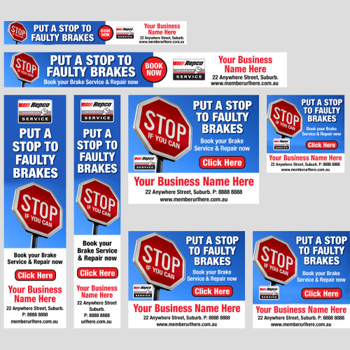 Brake  Banner Pack