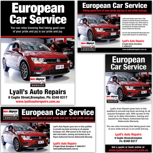 Euro Car Service Flyer