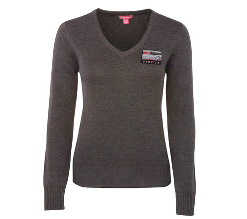 Ladies Wool Jumper Charcoal 20