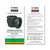 Tyre wear indicator card