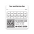 Warranty Label - QR Table