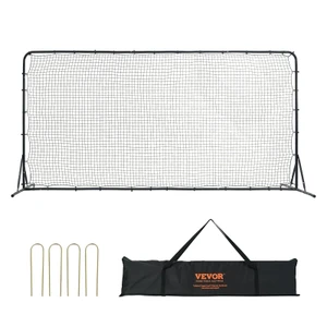 Soccer Rebounder Net, 12x6FT Iron Soccer Training Equipment, Sports Football Training Gift with Por E415-ZQHDWTZ126YCS0MY9V0