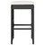 Patio Bar Stools with Cushions 6 pcs Black Poly Rattan A949-368692