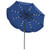 10 FT Scalloped Solar Patio Umbrella with 24 LED Lights and Tilt Adjustment-Beige B593-NP13216