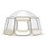 Pop up Bubble Tent, 15 x 13.8 ft Waterproof & UV-Resistant, Clear Camping Tent Shelter, Outdoor Gar E415-JGZ15138FT007U0TF001V0