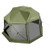 Pop up Gazebo Screen Tent, 13 x 13 ft, 13-Sided Spherical Camping Canopy Tent with Removable Top &  E415-TMZPQXK13M13G8V48001V0