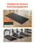 Treadmill Mat for Carpet Floor, 1/4" Thick, 36" x 78" Exercise Equipment Mat for Treadmills, Ellipt E415-JSQCDPPSPVC38VK06001V0
