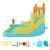 Inflatable Bounce House, 13.3 x 11.4 x 8.4 ft Inflatable Bounce House Water Slide, Bouncer Castle w E415-CQCBKWSLXSCSP3PHM001V1