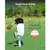 Baseball Softball Rebounder Net 4 x 5.5 ft Pitch Back Trainer, 5 Adjustable Angles, Heavy-duty Stee E415-BQHDWJDKD455XYST9001V0