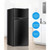 2 Doors Cold-rolled Sheet Compact Refrigerator-Black - Color: Black D681-EP22756US-BK