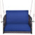 Single Person Hanging Seat with Seat and Back Cushions-Navy - Color: Navy D681-HW71333NY