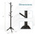 Adjustable Wooden Tree Coat Rack with 8 Hooks-Black - Color: Black D681-HW65612BK