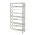 Glossy White 5-Shelf Bookcase Q280-WFTBC9638271