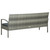  Patio 3-Seater Sofa Grey A949-45792
