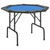  Poker Table Blue Engineered wood, felt, artificial leather, steel A949-80405