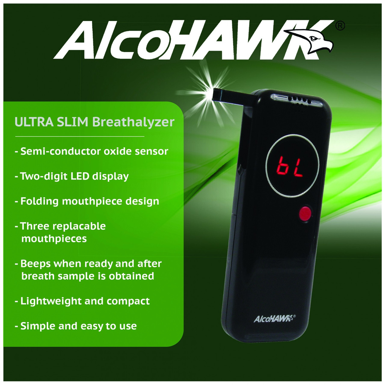 Wholesale led breath alkohol tester with High Sensitivity and Accuracy –