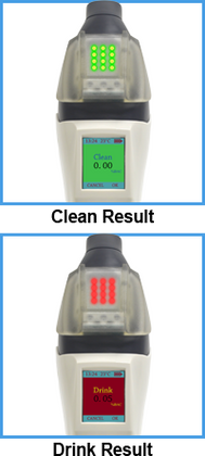 AlcoHAWK RapidScreen, Digital Breath Alcohol Tester