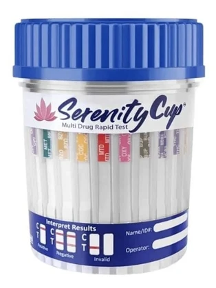 Serenity Drug Test Cup