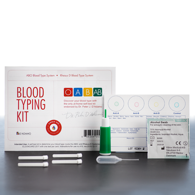 Original Home Blood-Typing Kit