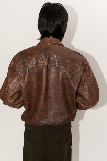 GRANNY UPCYCLED LEATHER JACKET