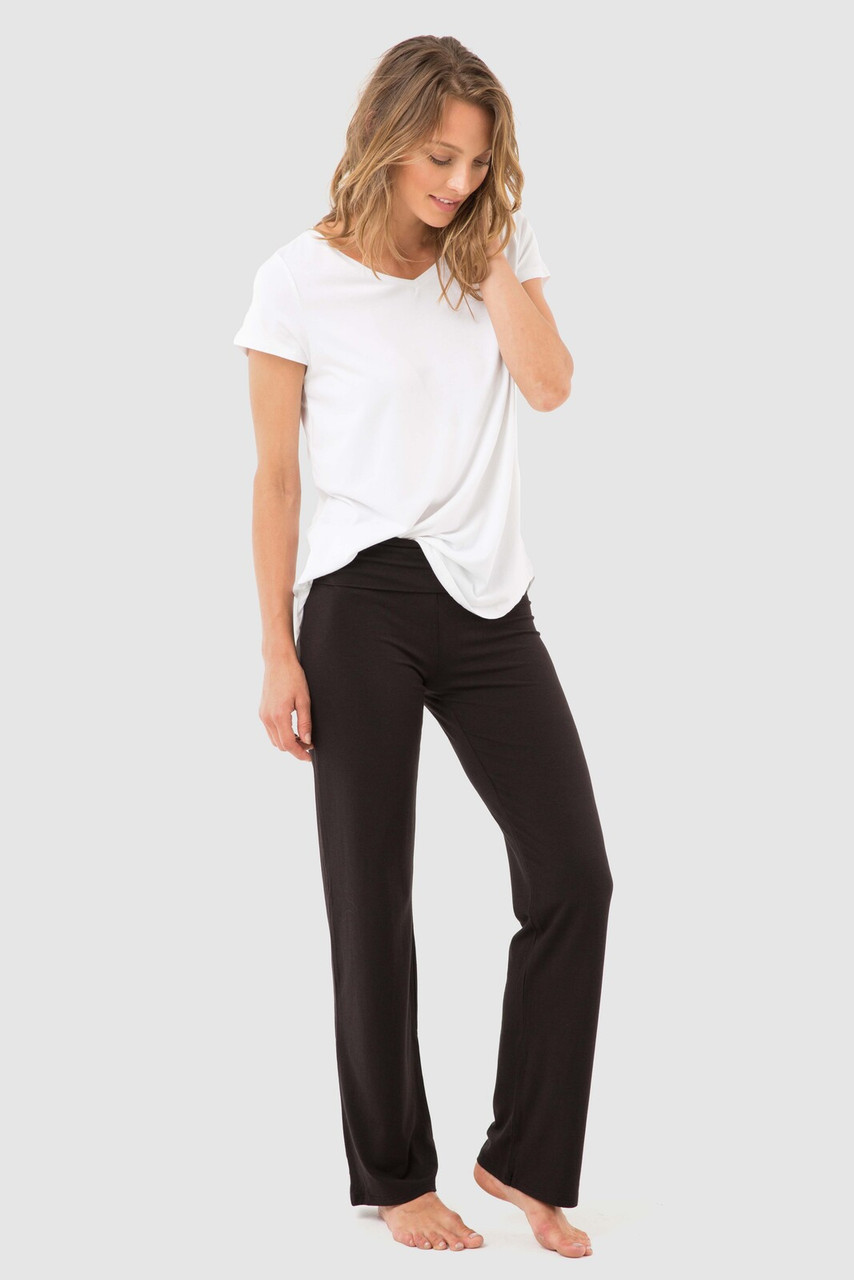 Bamboo Body Essential Bamboo Pants - Black