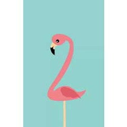 Personalised Luggage Tag - Pink Flamingo