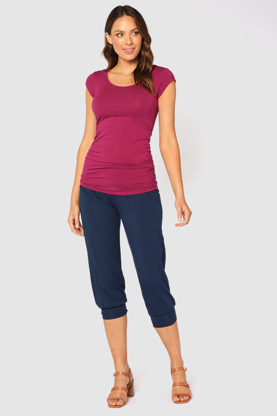 Twill Slouch Pants Cacao