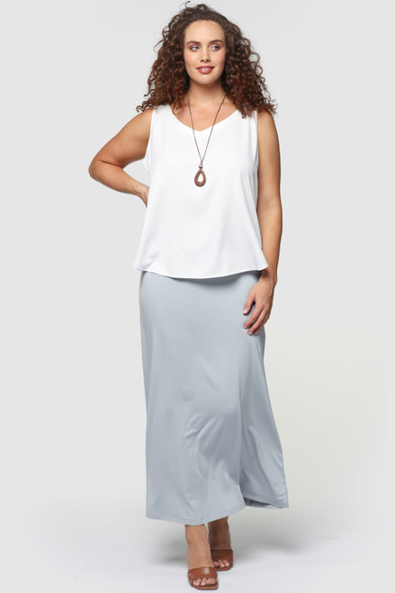 Bamboo Body Lana Skirt - Blue-Haze