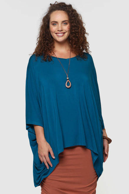 Bamboo Body Bamboo Mara Top - Dark Teal