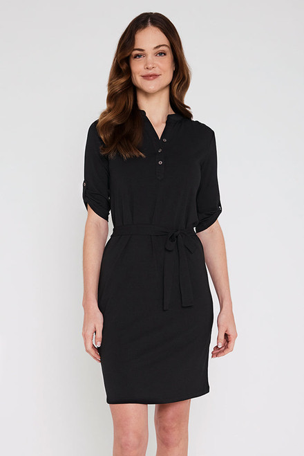 Bamboo Body Catherine Dress - Black (EC171-Black)