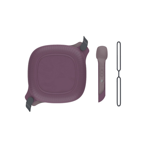 Uco 5 Piece Bamboo Elements Mess Kit - Plum Purple