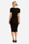 Bamboo Body Jasper Ruched Dress - Black