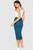 Bamboo Body Long Ruched Bamboo Skirt - DarkTeal