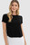 Bamboo Body Shorter Tee - Black