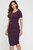 Bamboo Body Jasper Ruched Dress - Plum