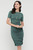 Bamboo Body Jasper Ruched Dress - Siler Pine