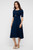 Bamboo Body Harmony Dress - Navy