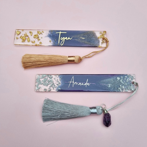 Personalised Resin Bookmark Australia