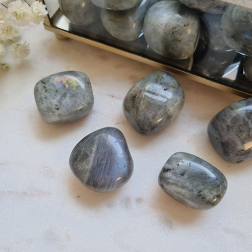 Labradorite Tumbled Stone Australia. Afterpay available.