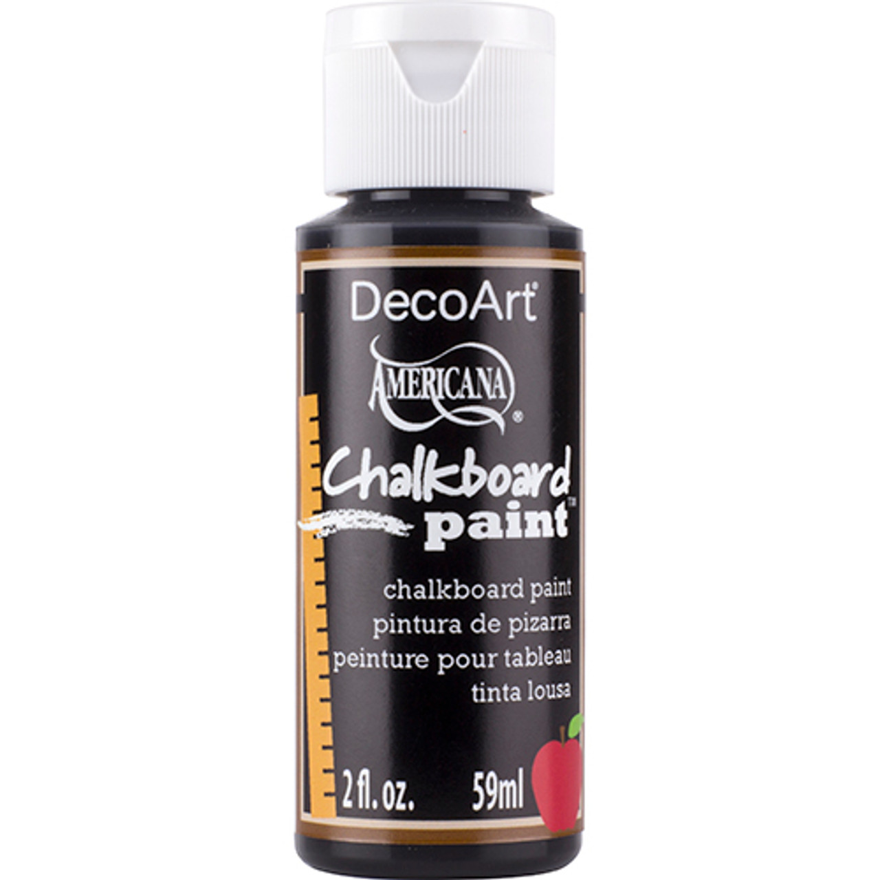 Pentart 100ml Black Chalkboard Paint - TH Decor